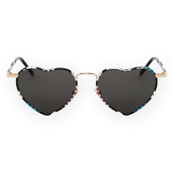 ❤️SOLD❤️SAINT LAURENT Women’s LouLou SL301 51mm Heart Lens Sunglasses - Picture 1 of 5
